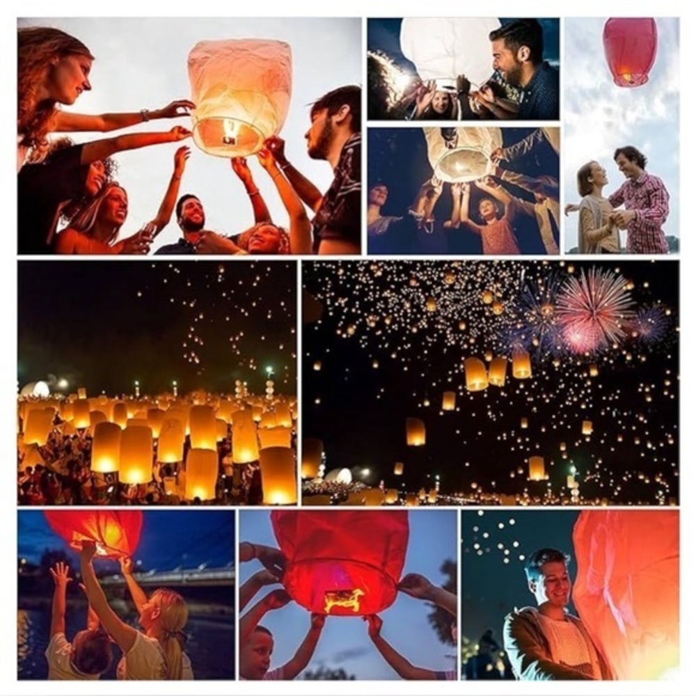 Wishing  Lights Chinese  Lanterns